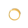 TOMEI Dual-Tone Ring, Yellow Gold 916
