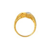 TOMEI Diamond Cut Colletion Ring, Yellow Gold 916