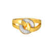 TOMEI Diamond Cut Colletion Ring, Yellow Gold 916