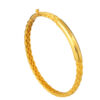 TOMEI Lusso Italia Bangle, Yellow Gold 916