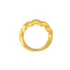 TOMEI Lusso Italia Twisted Ring, Yellow Gold 916
