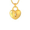TOMEI Lusso Italia Love Lock Pendant, Yellow Gold 916