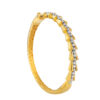 TOMEI Lusso Italia Bangle, Yellow Gold 916