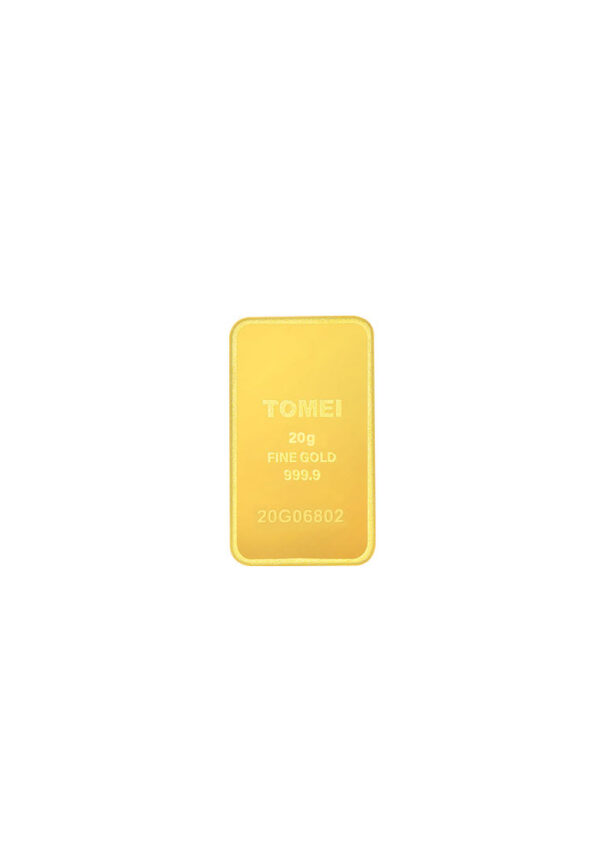 [TOMEI Exclusive] KLCC Twin Towers Gold Bar 20 Grams Fine Gold 9999