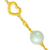 TOMEI Jade Bracelet, Yellow Gold 916