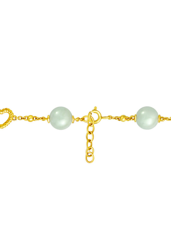 TOMEI Jade Bracelet, Yellow Gold 916