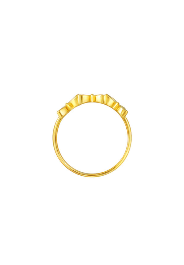 TOMEI Butterlies Ring, Yellow Gold 916