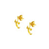 TOMEI Anastasia Earrings, Yellow Gold 916