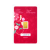 [TOMEI Exclusive] KLCC Twin Towers Raya Floral Gold Bar 1G  | Fine Gold 9999