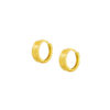 TOMEI Loop Earrings, Yellow Gold 916