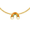 TOMEI Chomel Collection Rainbow Charm, Yellow Gold 916