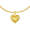 TOMEI Heart Pendant, Yellow Gold 916