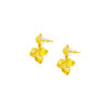 TOMEI x Xifu Fan-Hua-Jin-Xiu Earrings, Yellow Gold 999