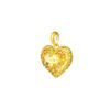 TOMEI Heart Pendant, Yellow Gold 916