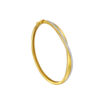 TOMEI Diamond Cut Collection Bangle, Yellow Gold 916