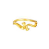 TOMEI Anastasia Ring, Yellow Gold 916