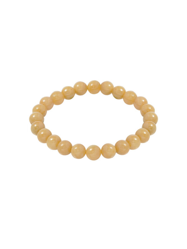 TOMEI [Online Exclusive] Yellow Jade Bead Bracelet