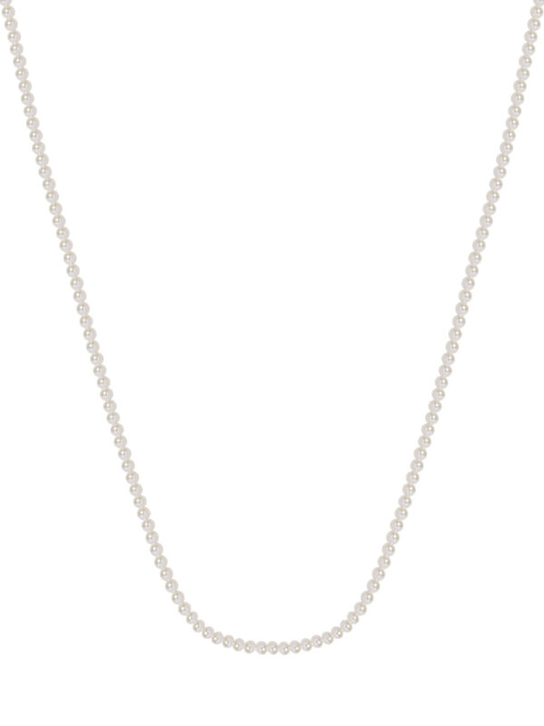 TOMEI Pearlfect Love Single Strand White Pearl Necklace