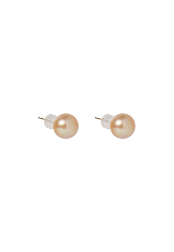 TOMEI Akoya Pearl 9mm Earrings,Yellow Gold 750