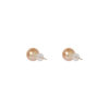 TOMEI Akoya Pearl 7.5mm Earrings,Yellow Gold 750