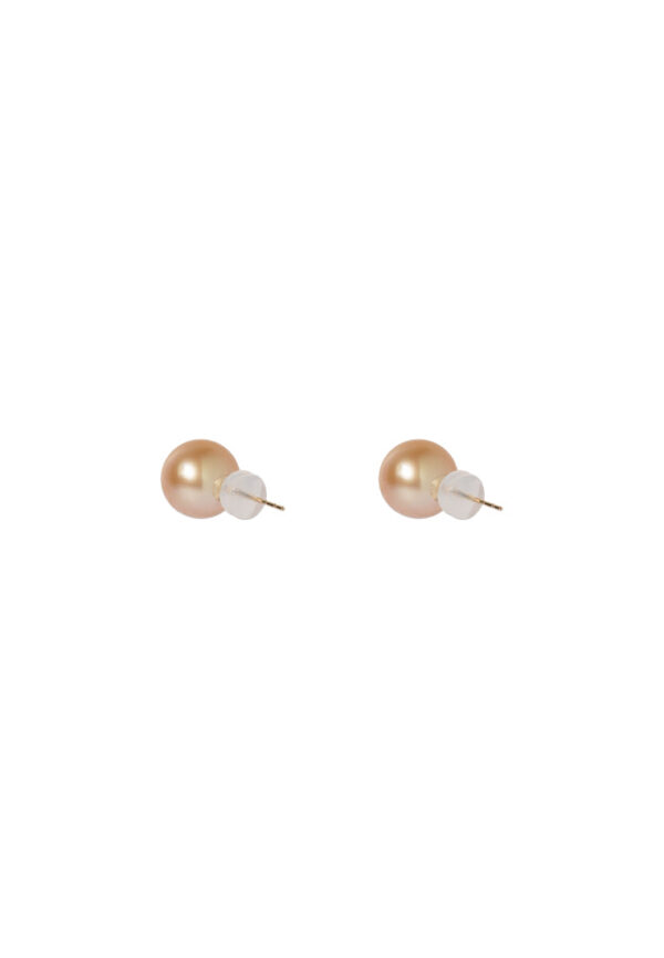 TOMEI Akoya Pearl 7.5mm Earrings,Yellow Gold 750