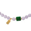 TOMEI Purple Jade Bracelet, Yellow Gold 750