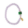 TOMEI Purple Jade Bracelet, Yellow Gold 750