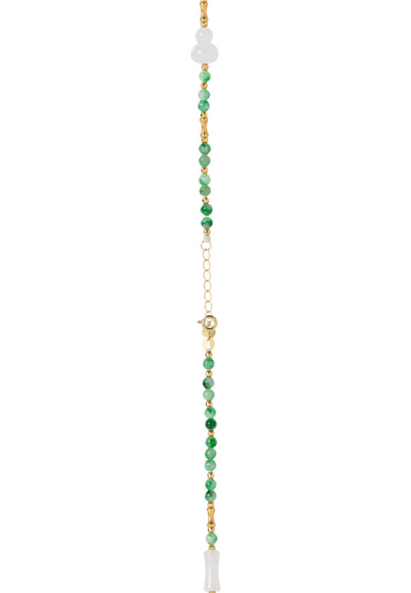 TOMEI Jade & Nephrite Bracelet, Yellow Gold 750