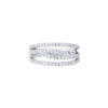 TOMEI Diamond Ring, White Gold 750