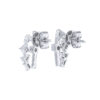 TOMEI Diamond Earrings, White Gold 750