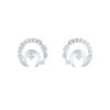 TOMEI Diamond Earrings, White Gold 750