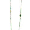 TOMEI Jade & Nephrite Necklace, Yellow Gold 750