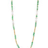 TOMEI Jade & Nephrite Necklace, Yellow Gold 750
