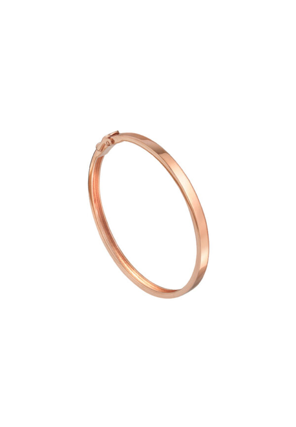 TOMEI Rose-Gold-Plated Bangle, Yellow Gold 916