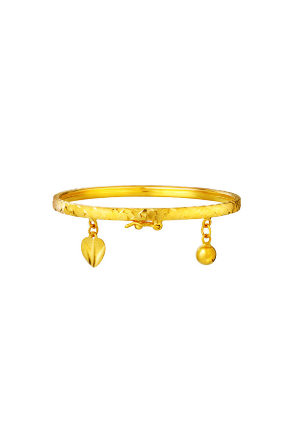 TOMEI Bangle For Kidz, Yellow Gold 916
