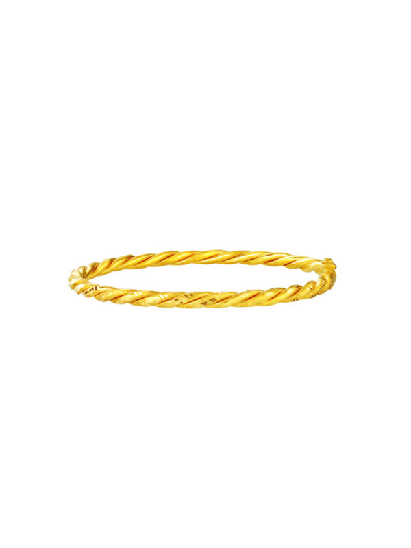 1100x762_0013_9L-ZSNS09-1C_2_92d94784-bd21-4925-ba7a-7bf181486944 TOMEI Twisted Bangle, Yellow Gold 916