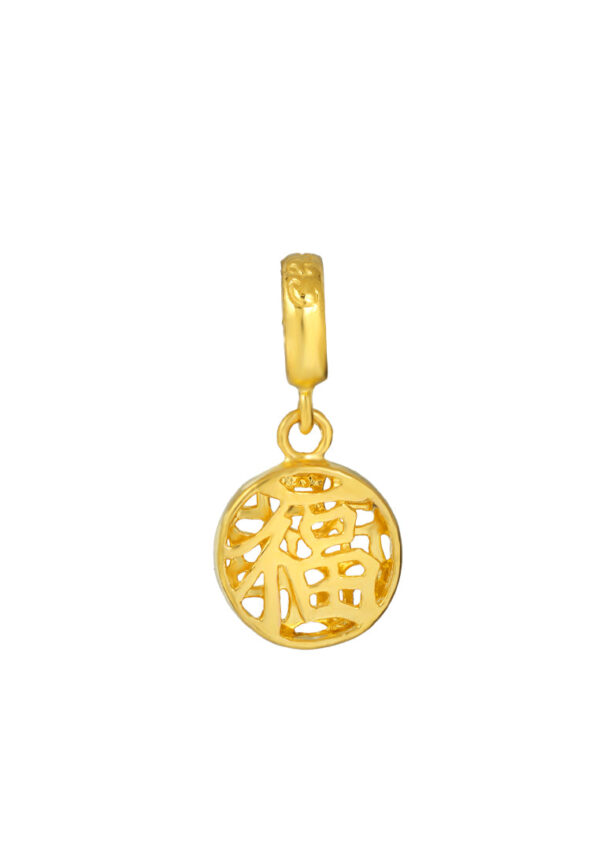 TOMEI Chomel Collection Fu-Zi Charm, Yellow Gold 916