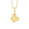TOMEI Butterfly Pendant, Yellow Gold 916