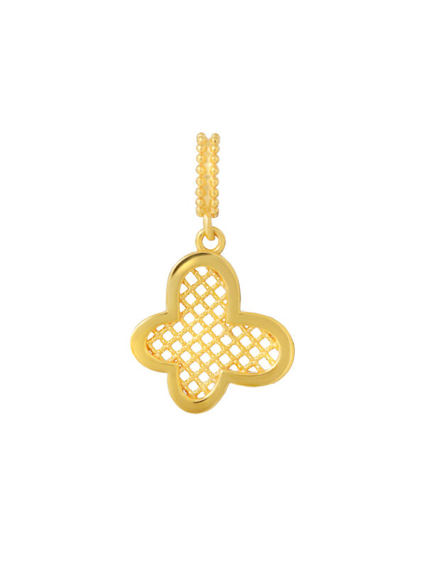 TOMEI Butterfly Pendant, Yellow Gold 916