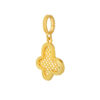 TOMEI Butterfly Pendant, Yellow Gold 916