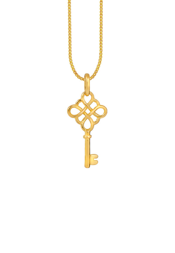 1100x762px_4Aug_0024_9P-PTE002-1C TOMEI Key Pendant, Yellow Gold 916