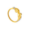1100x762px_4Aug_0052_9O-RG1771-2C TOMEI Dual-Tone Ring, Yellow Gold 916