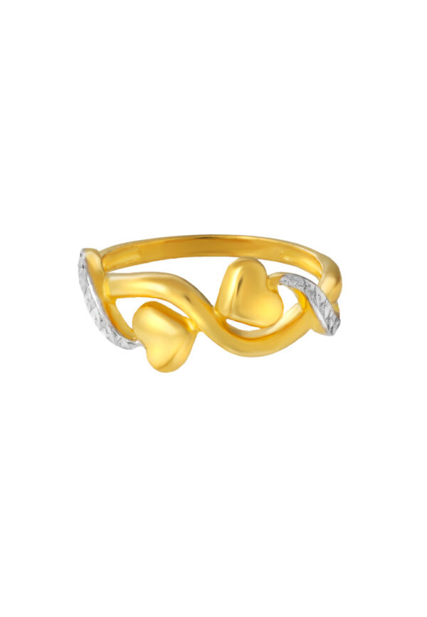 1100x762px_4Aug_0053_9O-RG1771-2C-1 TOMEI Dual-Tone Ring, Yellow Gold 916