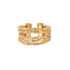 TOMEI Lusso Italia Earrings, Yellow Gold 916