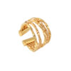 TOMEI Lusso Italia Earrings, Yellow Gold 916