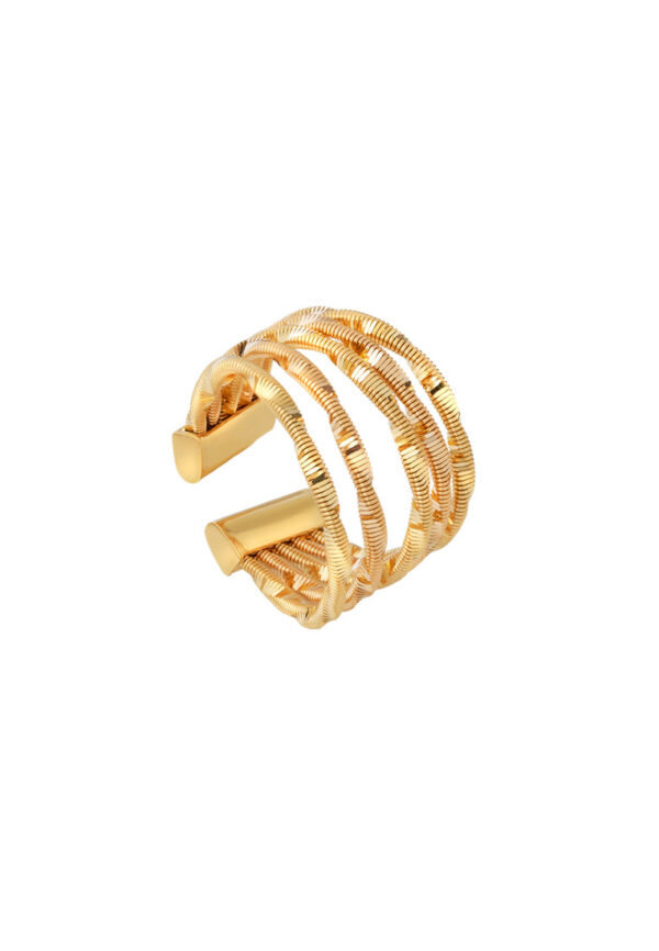 TOMEI Lusso Italia Earrings, Yellow Gold 916