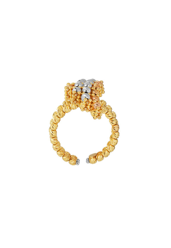 TOMEI Lusso Italia Ring, Yellow Gold 916