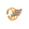 TOMEI Lusso Italia Ring, Yellow Gold 916