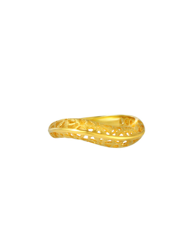 TOMEI Sri Puteri Collection Ring, Yellow Gold 916