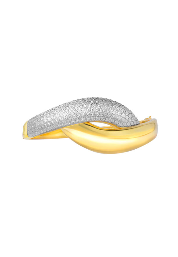 762_x_1100_0007_DC-YG17488_2C_2-1 TOMEI Diamond Cut Collection Bangle, Yellow Gold 916